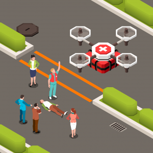 Uso de drones para evitar más contagios en perú